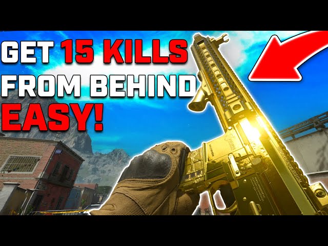 HOW TO GET 15 KILLS FROM BEHIND IN MWII EASY! | GOLD CAMO GUIDE