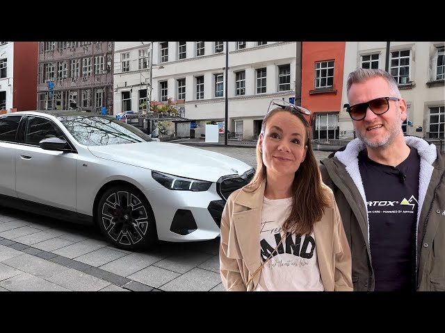 Vlog med Niels og Charlotte til Hamborg | Tester 100-200 km/t i elektrisk BMW med 600 HK