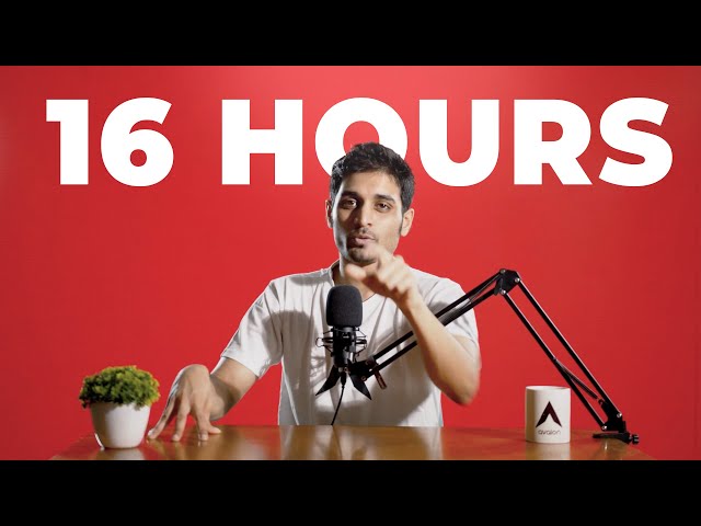 How to FOCUS for 16 hours a day!