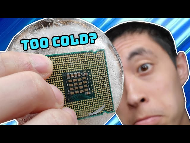 Can Ice Cubes Replace your CPU Cooler?