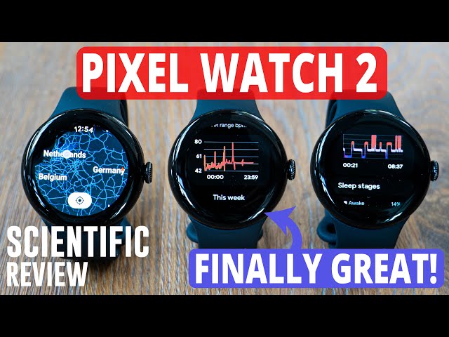 Google Pixel Watch 2 : Scientific Test (BEST on Android!)