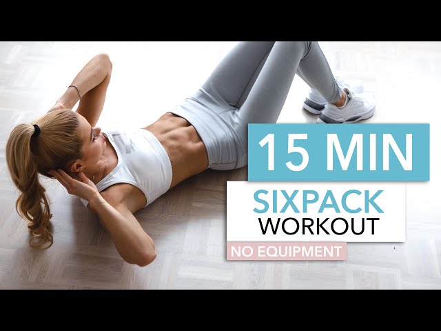 15 MIN SIXPACK WORKOUT - intense ab workout / No Equipment I Pamela Reif