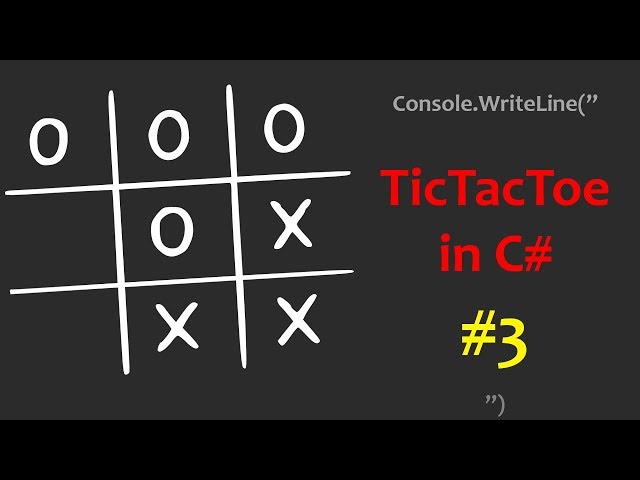TicTacToe in C# programmieren #3 - Test