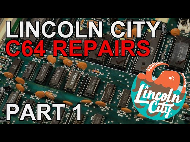 Lincoln City C64 Testing and Repairs - Part 1