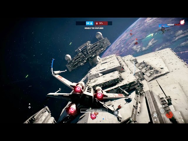 Star Wars Battlefront 2: Starfighter Assault Gameplay (No Commentary)
