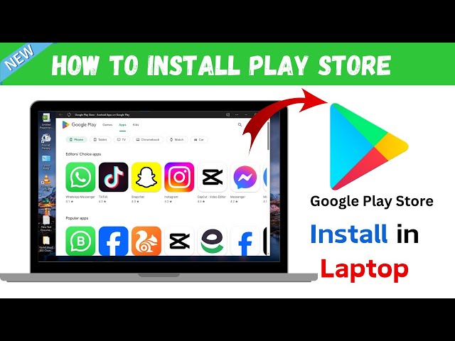 How to Download Google Playstore App in Laptop | How to Download & Install Playstore apps on PC