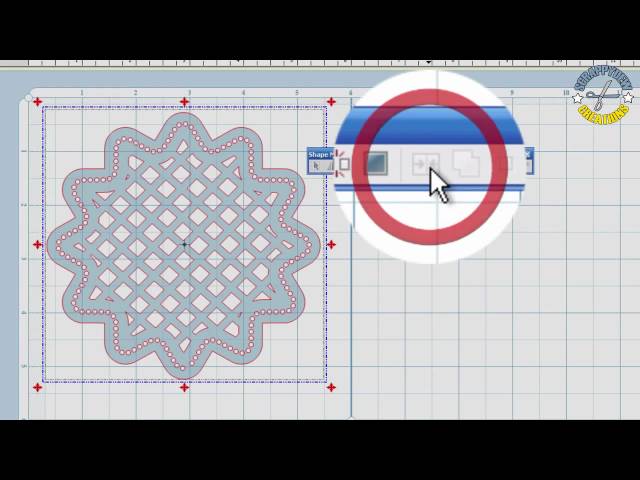 How to Create Scalloped Circles in Make the Cut Software
