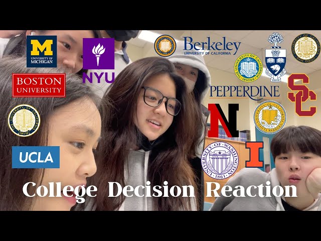 College Decision Reaction | How many WAITLISTs do I need! Emotional roller coaster fr...