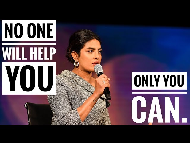 Grow Yourself - Priyanka Chopra inspirational Speech |  Priyanka Chopra Motivation | powerful speech