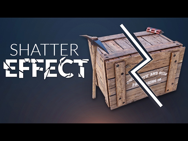 SHATTER / DESTRUCTION in Unity (Tutorial)