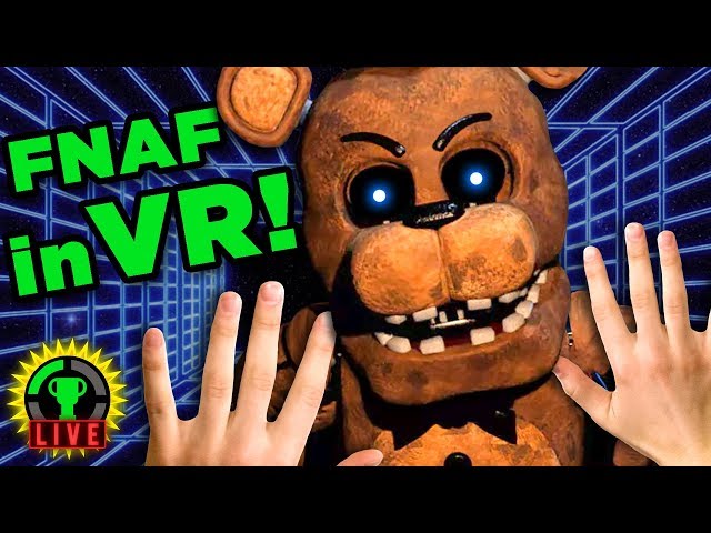 FNAF in Your FACE Challenge Ft. Rosanna Pansino (Nerdy Nummies) | Game Theory Charity Livestream