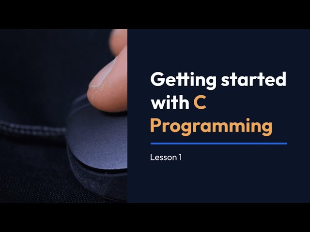 Getting Started with C programming #1 - Installation of GCC and Vscode setup