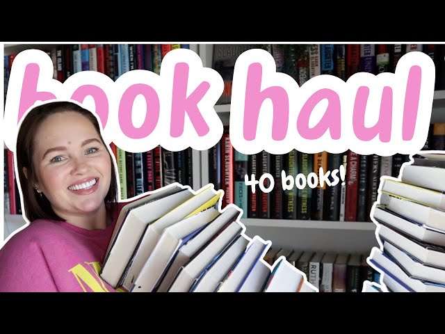 a HUGE march book haul | fantasy, romantasy, and thrillers...