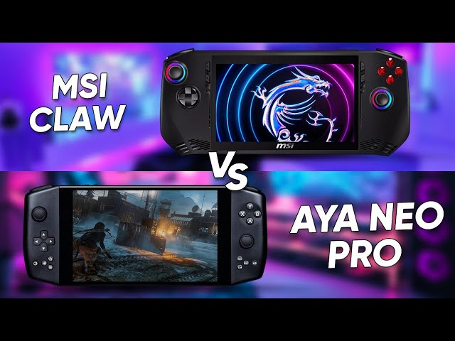 MSI Claw Vs Aya Neo Pro | Who Wins?