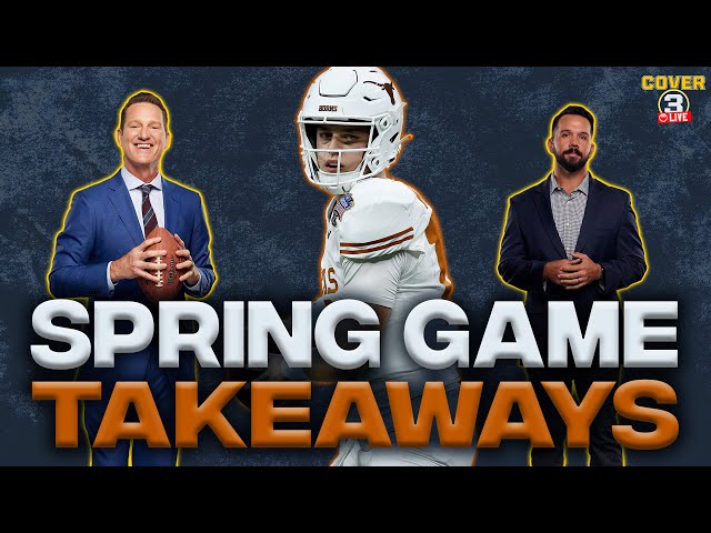 Spring Game Takeaways: QB Battles at Michigan and USC, Arch Manning Shines, More! | COVER 3