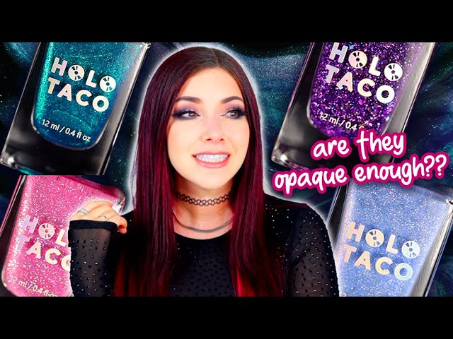 Holo Taco Royalty Shimmering Secrets Nail Polish Collection Swatch & Review || KELLI MARISSA