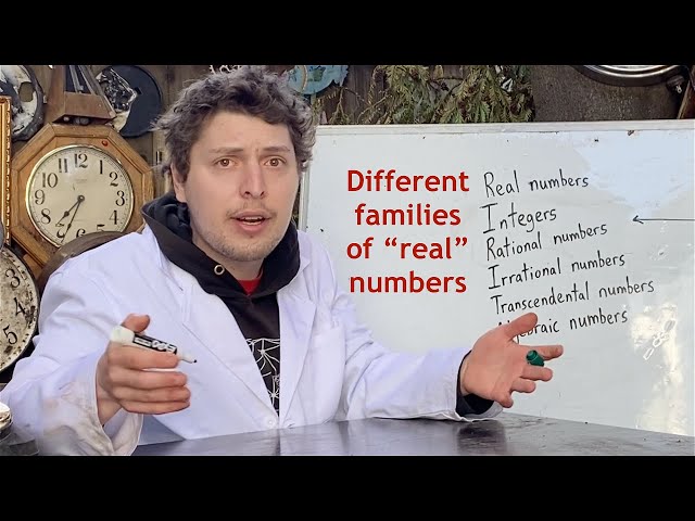 Rational vs. Irrational (and Algebraic vs. Transcendental)