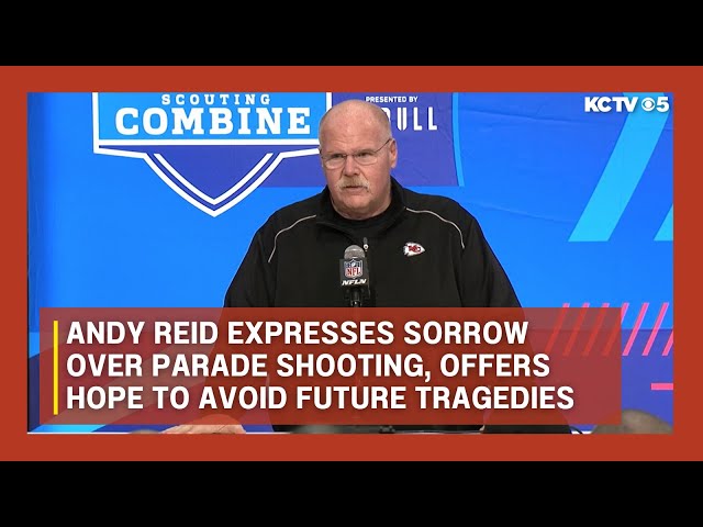 Chiefs coach Andy Reid expresses sorrow over parade shooting