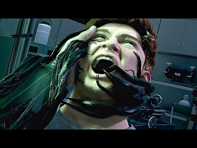 How Harry Osborn Became Venom Transformation Scene (2023) Spider-Man 2 PS5 4K 60FPS
