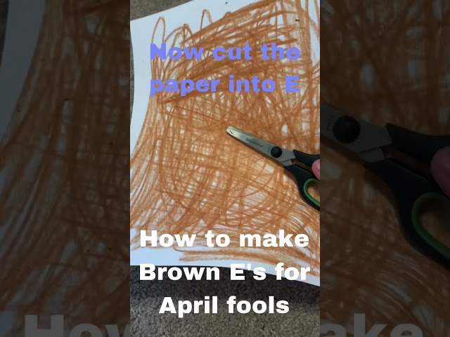 April fools prank