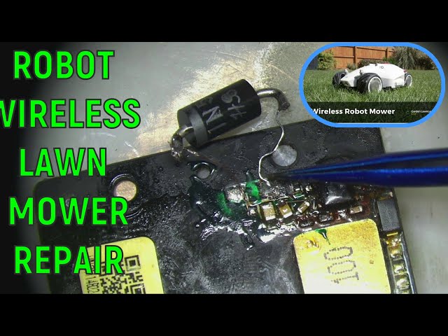 Wireless Robot lawn mower Repair | Electronics Repair Experts Hamilton New Zealand | AppleFix NZ