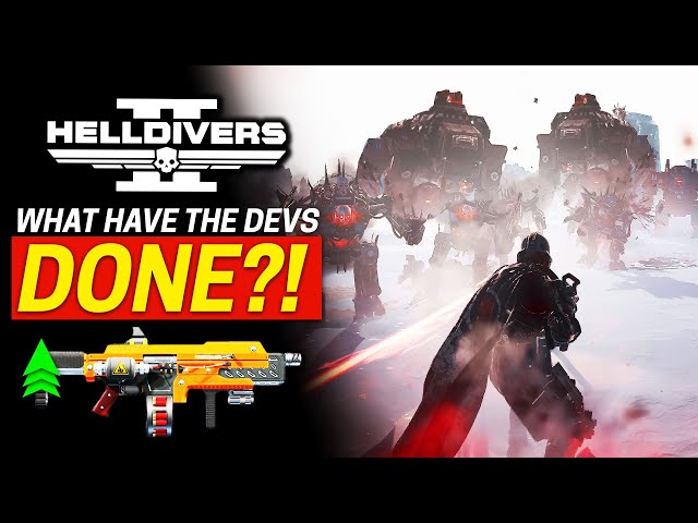Helldivers 2 MAX Difficulty Update! Devs on Weapon FIXES!