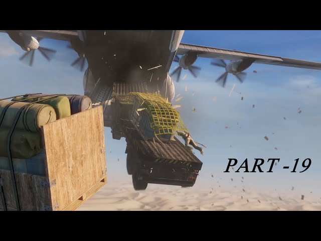 THE BEST CHASE SCENE IN PLAYSTATION 3 !!! Uncharted 3: Drake's Deception Part-19 Stowaway PS5