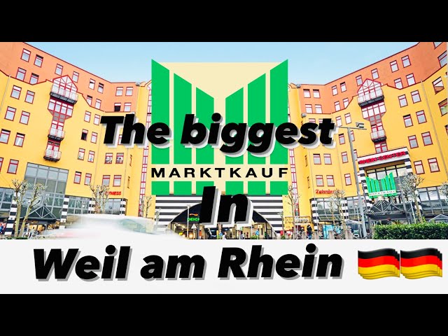 The biggest MARKTKAUF Supermarket in Weil am Rhein || MARKTKAUF Einkauf in Deutschland