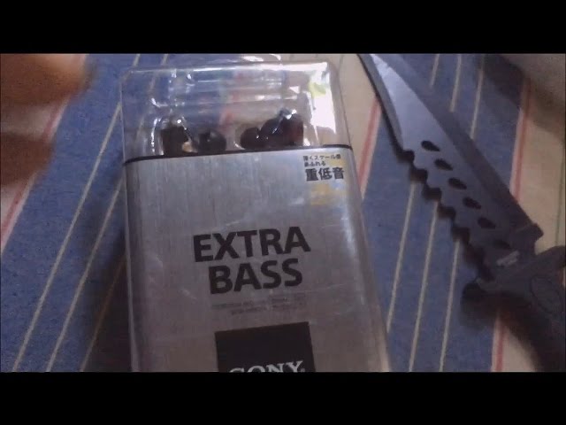 Sony MDR XB90EX In-Ear Headphones Unboxing and Review