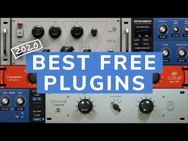 The BEST Free Plugins and VSTs  - Mixing and Production