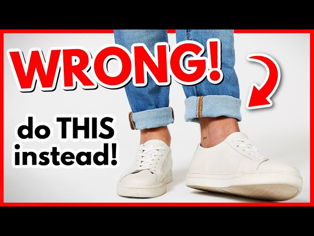 9 Ways You’re Wearing Pants WRONG! *how to fix*