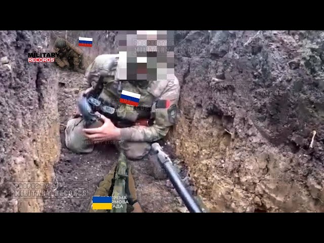 Terrifying! Ukraine K-2 Battalion brutally kill dozens of Russian soldiers in Bakhmut trench