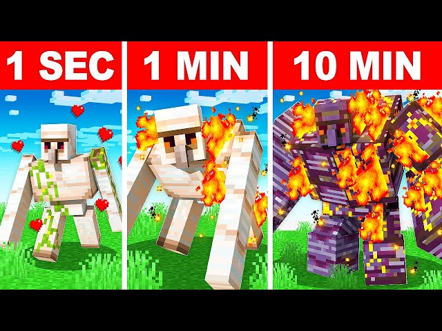 Mobs UPGRADE Every Minute in a MOB BATTLE!