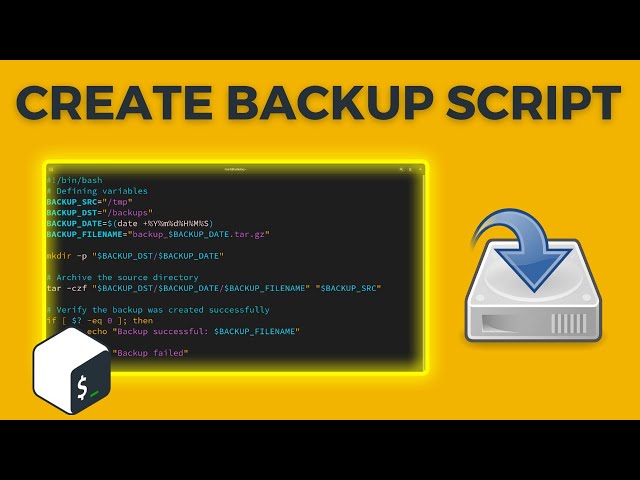 How To Create a Backup Script?