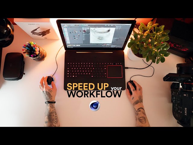 SPEED UP your WORKFLOW in Cinema 4D