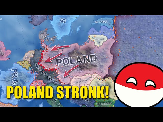 Polands Revenge - WWII Hoi4 Timelapse