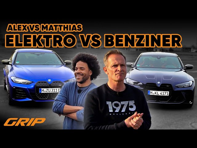 Highlight für BMW-Fans: i4 M50 vs. M3 Competition 🤩🚗🚨 | GRIP