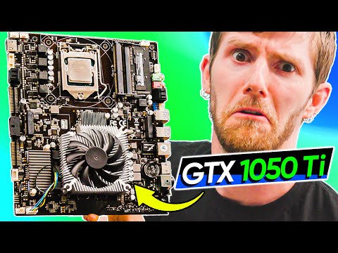 This BIZARRE Chinese Motherboard has a Graphics Card in it!!