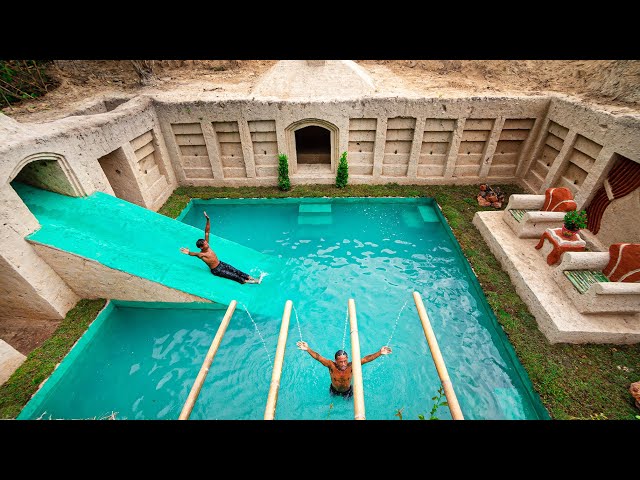 Most Amazing Building Skills And Talent EVER - Build a Private Pool & Underground House