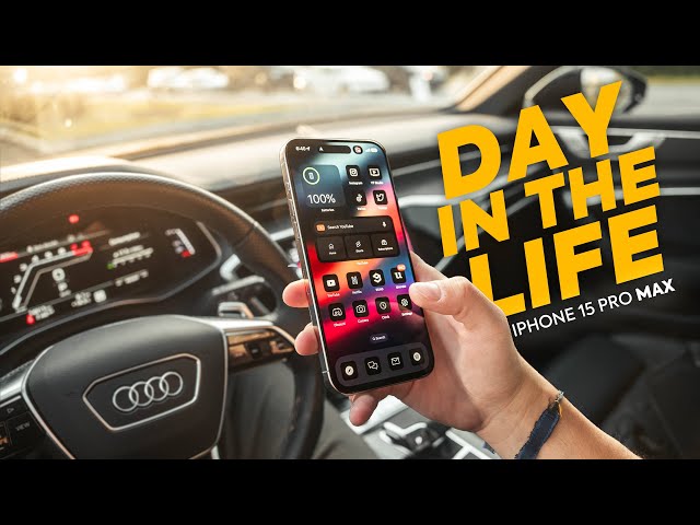 A Real Day In The Life With iPhone 15 Pro Max - Life After Samsung S23 Ultra