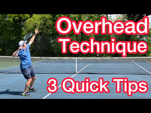Easy Tips For Fast Overhead Improvement (Win More Tennis Matches)