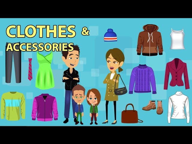 Clothes & Accessories Vocabulary