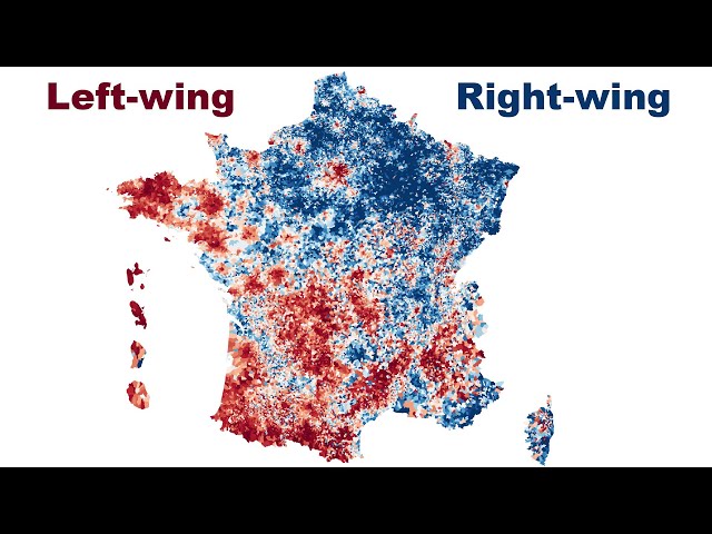 Assembling France by Political Orientation