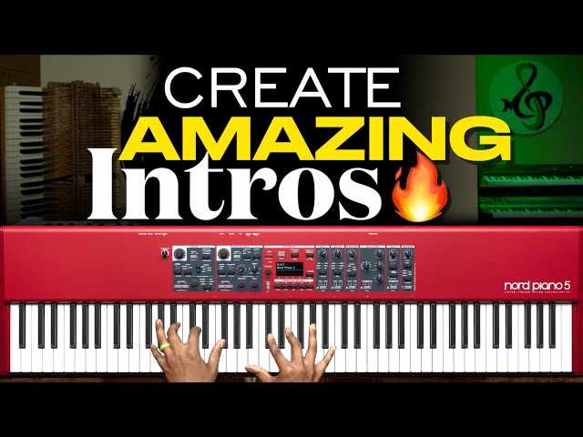 How to Create AMAZING Intros 🔥 Reharmonization Piano Chords