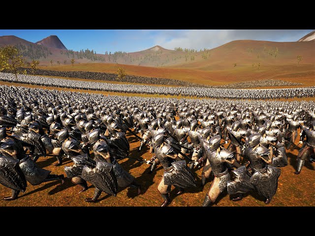 75,000 Undead Vs 45,000 Elves | Epic Fantasy Battle Simulator EFBS