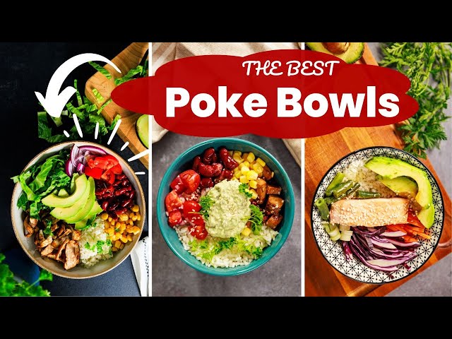 The Best 3 Poke Bowl Recipes For Weight Loss