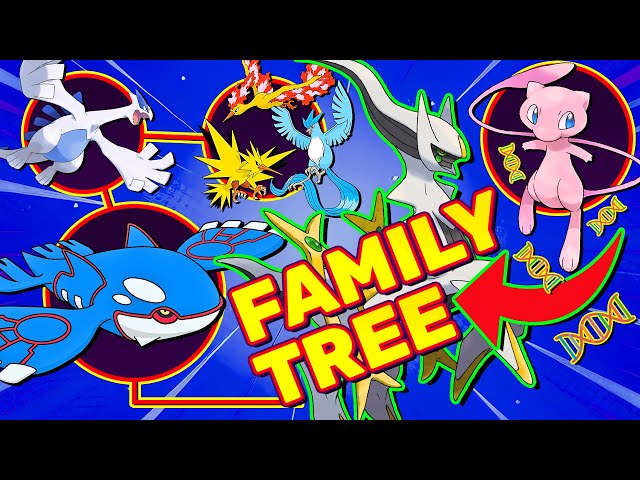 The COMPLETE Legendary Pokémon Family Tree