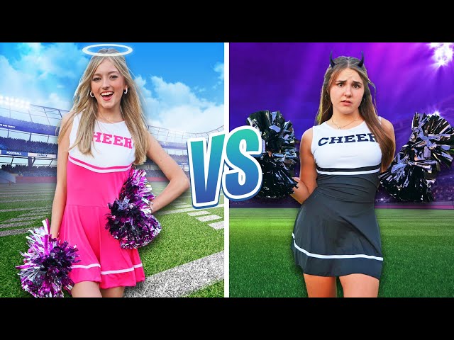 GOOD Cheerleader vs BAD Cheerleader 📣🤸‍♀️