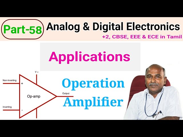 Application of Operation Amplifier in Tamil