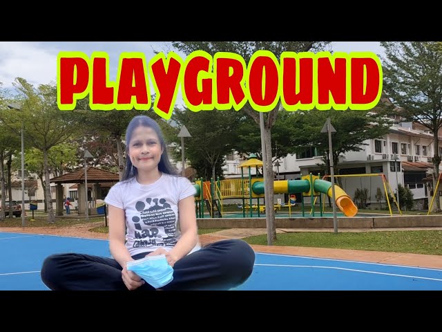 PLAYING AT THE PLAYGROUND WITH MY ALAGA | Girley the Explorer